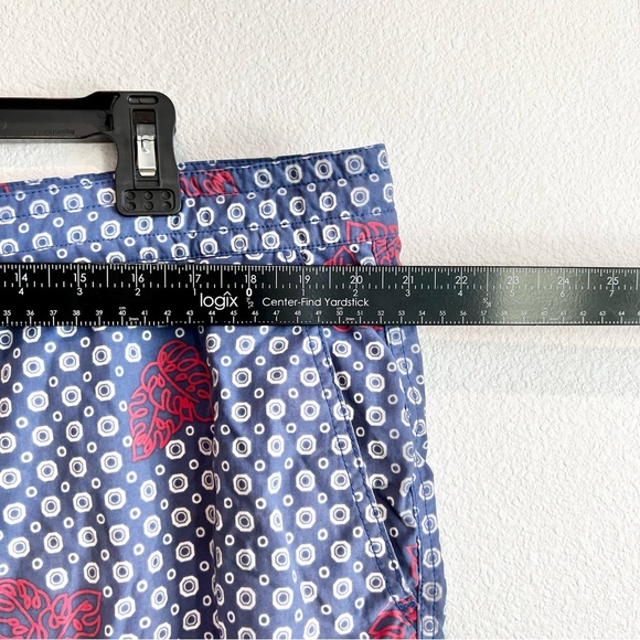 Tori Richard Men’s Swim Trunks 40 Navy Blue Red Leaf Dot Print Board Shorts - Picture 3 of 9